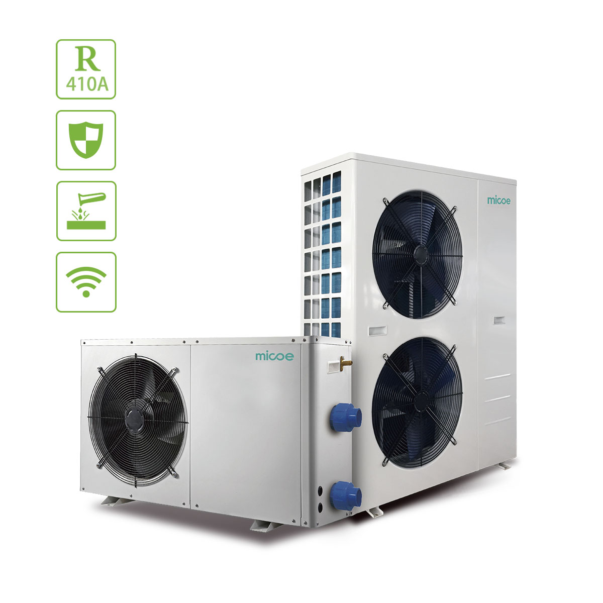 Low Energy Consumption Inverter Residential Swimming Pool Heat Pump