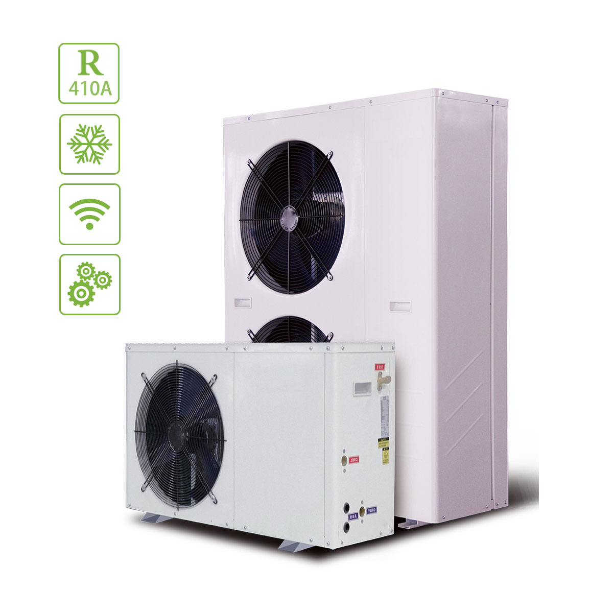 High Temperature Sanitary Hot Water Heat Pump with Electric